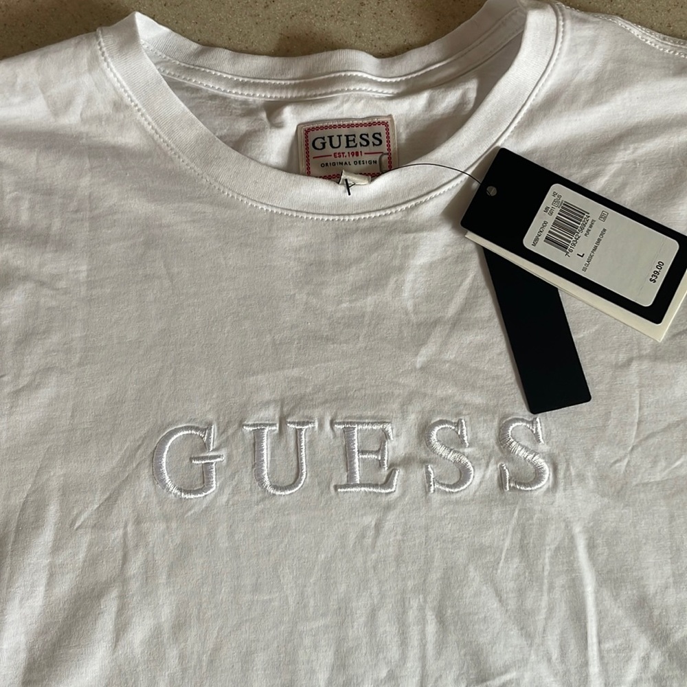 Guess Pima cotton white t-shirt